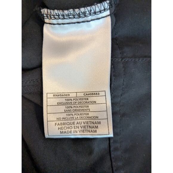 vintage womens nike windbreaker jacket black size medium 8-10 retro - Picture 7 of 8